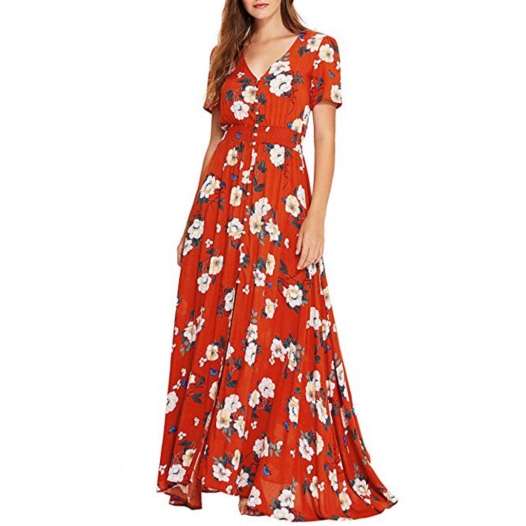 Rhonda - Floral Maxi Dress
