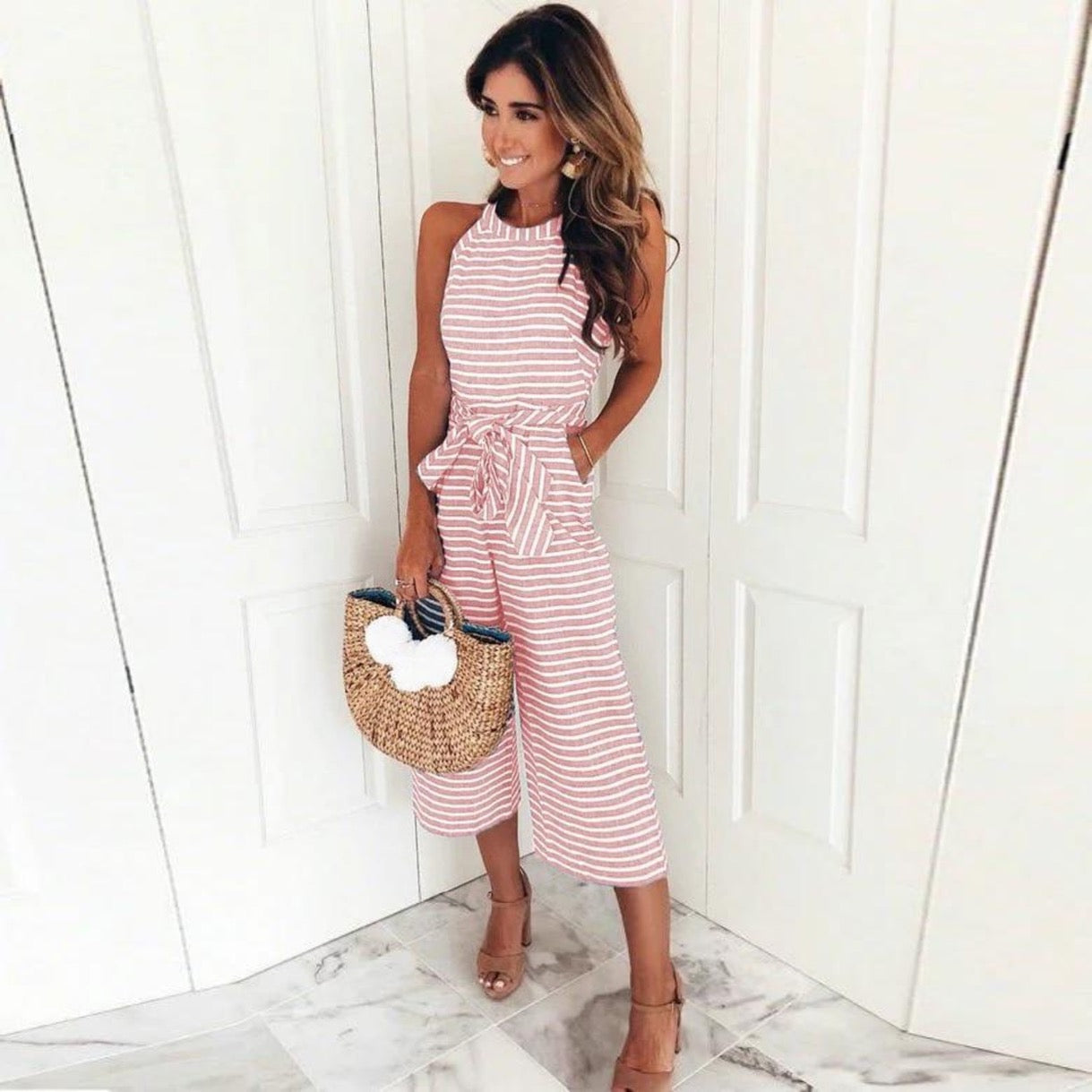 Richmond - Striped Jumpsuit