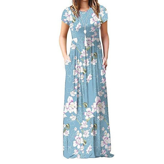 Madeline - Floral Maxi Dress
