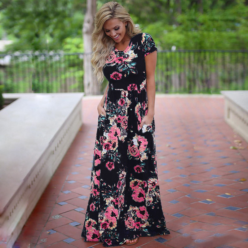 Thompson - Floral Maxi Dress